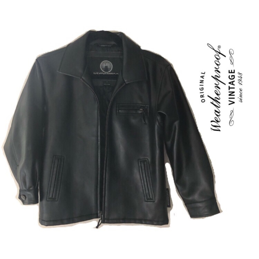 WEATHERPROOF GARMENT CO leather jacket Size 7